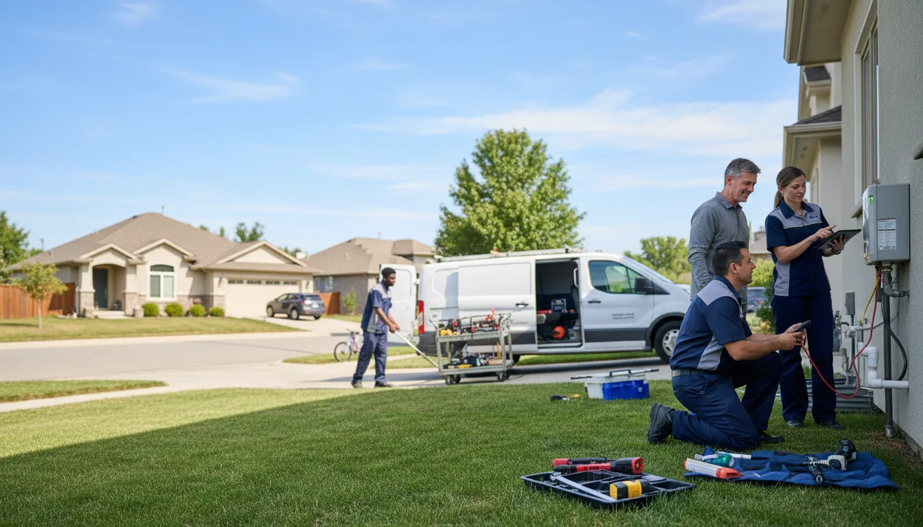 Tankless water heater service in Willowbrook, IL